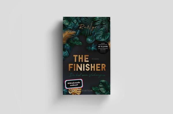 Außenansicht des Buches „The Finisher – Du bist sein Verhängnis “