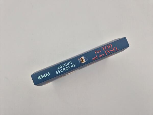 Außenansicht des Buches „Der Tod auf der Insel“