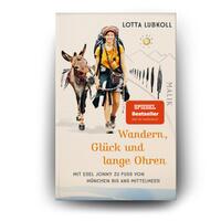Außenansicht des Buches „Wandern, Glück und lange Ohren“