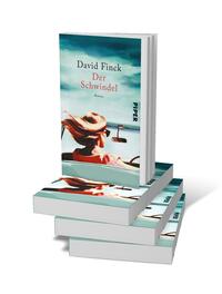 Bücherstapel des Buches „Der Schwindel“