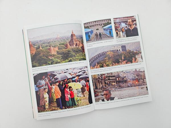 Außenansicht des Buches „Reisen Reisen“