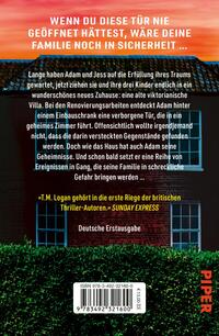 Rückansicht des Buches „The Dream Home – Es war das Zuhause ihrer Träume. Jetzt wird es zum Albtraum.“