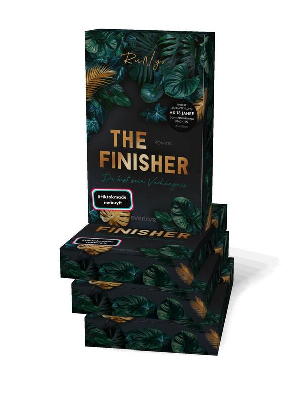 Außenansicht des Buches „The Finisher – Du bist sein Verhängnis “