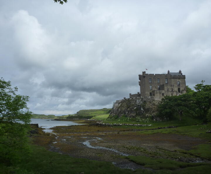 Dunvegan Castle in Schottland