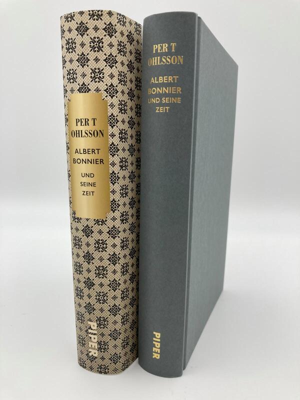Innenansicht des Buches „Albert Bonnier und seine Zeit“