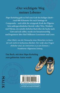 Rückansicht des Buches „Ich bin dann mal weg“