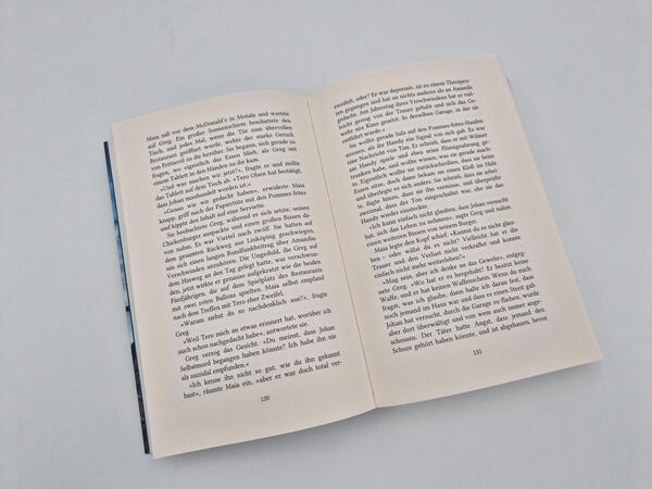 Außenansicht des Buches „Julimord“