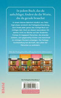 Rückansicht des Buches „Kirschblüte in der Freitagsbuchhandlung“