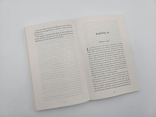 Außenansicht des Buches „Späte Ernte“
