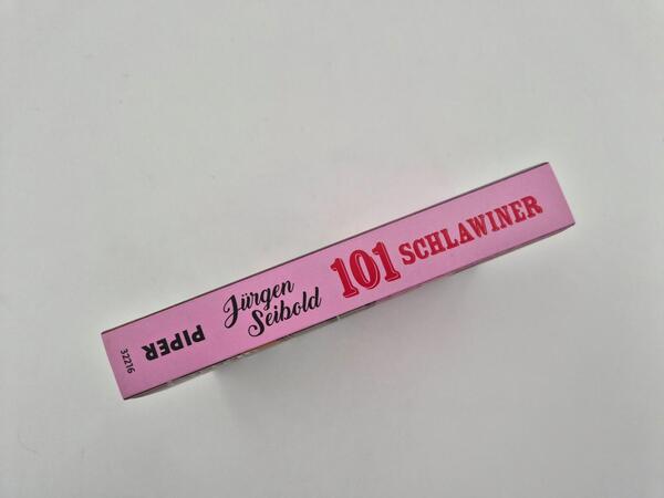 Außenansicht des Buches „101 Schlawiner“