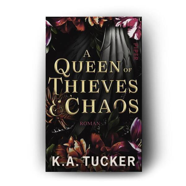 Außenansicht des Buches „A Queen of Thieves & Chaos“