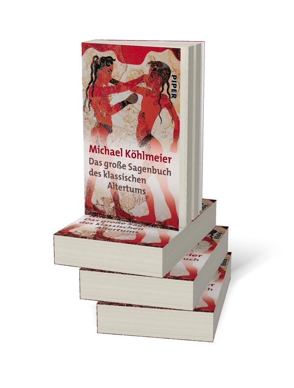Bücherstapel des Buches „Das große Sagenbuch des klassischen Altertums“