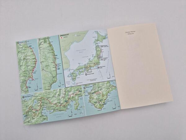 Außenansicht des Buches „Hiking Asia“