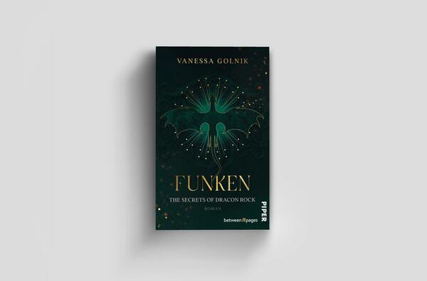 Außenansicht des Buches „Funken – The Secrets of Dracon Rock“