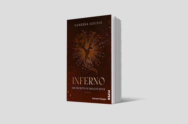 Außenansicht des Buches „Inferno – The Secrets of Dracon Rock“