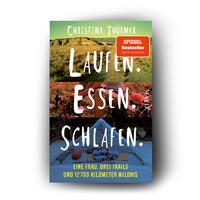 Außenansicht des Buches „Laufen. Essen. Schlafen. “
