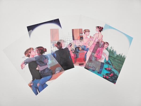Innenansicht des Buches „Overlays Kathinka Engel, This is Our Life“