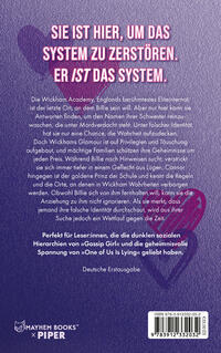 Rückansicht des Buches „A thousand perfect Lies“