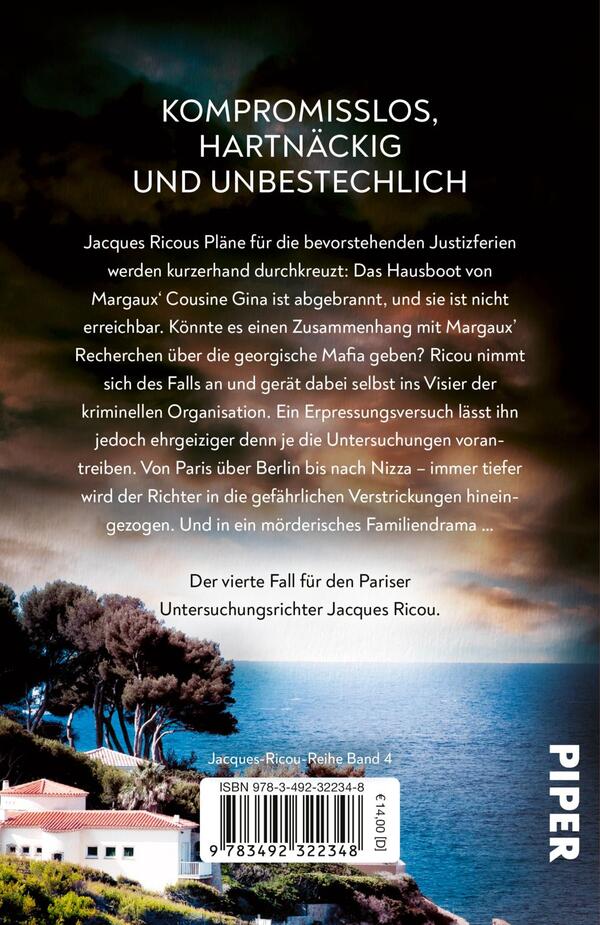 Rückansicht des Buches „Das achte Paradies“