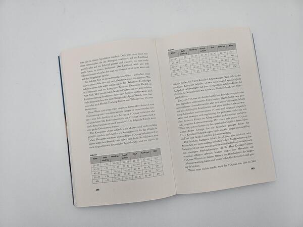 Außenansicht des Buches „Einfach nicht altern?“