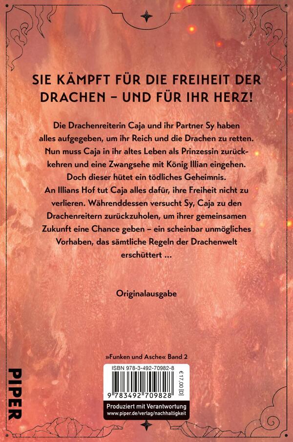Rückansicht des Buches „Freed by Fire“