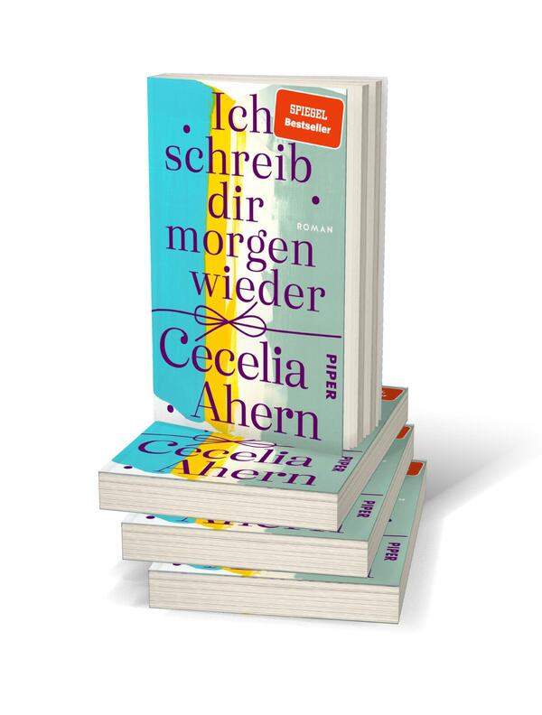 Bücherstapel des Buches „Ich schreib dir morgen wieder“