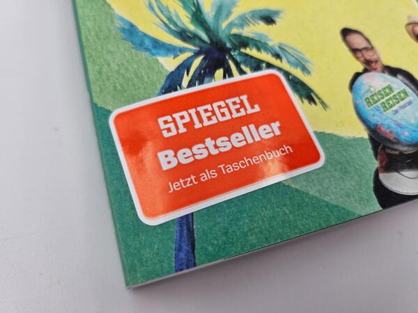 Außenansicht des Buches „Reisen Reisen“