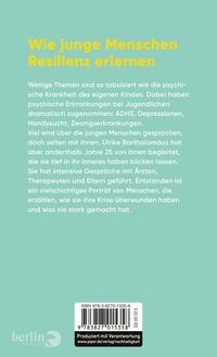 Rückansicht des Buches „Zwischen TikTok und Therapie“