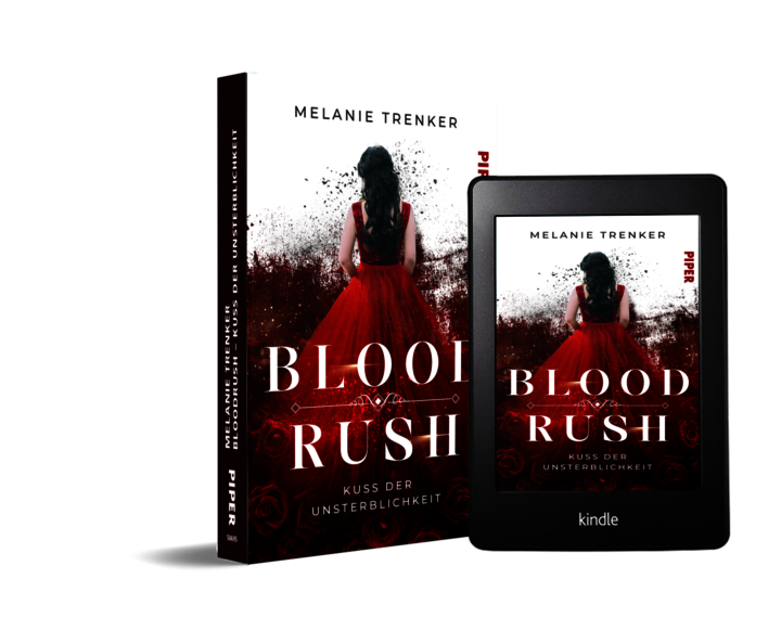 Melanie Trenkers „Bloodrush“ Buch und ebook