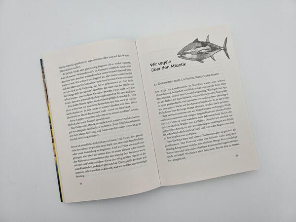 Außenansicht des Buches „Segeljungs“