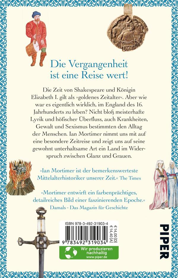 Rückansicht des Buches „Shakespeares Welt“