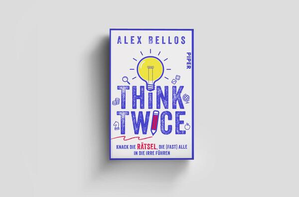 Außenansicht des Buches „Think Twice“