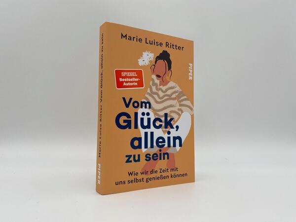 Innenansicht des Buches „Vom Glück, allein zu sein“
