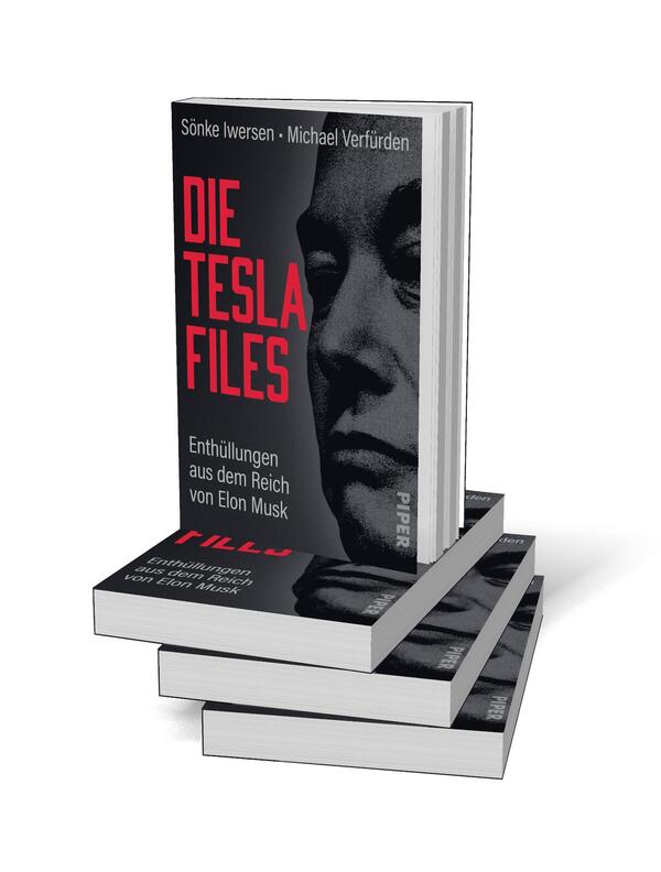 Bücherstapel des Buches „Die Tesla-Files“