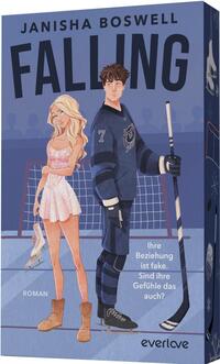 Außenansicht des Buches „Falling – Ihre Beziehung ist fake. Sind ihre Gefühle das auch?“