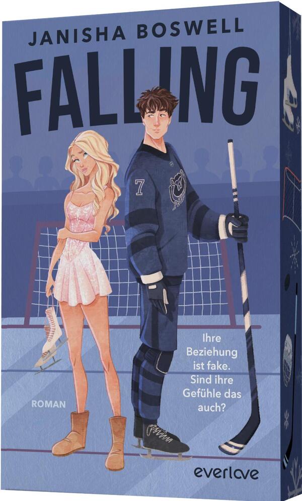 Außenansicht des Buches „Falling – Ihre Beziehung ist fake. Sind ihre Gefühle das auch?“