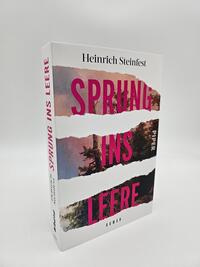 Außenansicht des Buches „Sprung ins Leere“