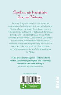 Rückansicht des Buches „Villa Fortuna“
