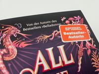 Außenansicht des Buches „All the Tides of Fate“
