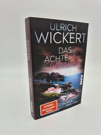 Außenansicht des Buches „Das achte Paradies“
