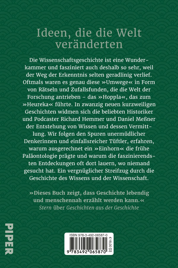 Rückansicht des Buches „Mehr Geschichten aus der Geschichte“