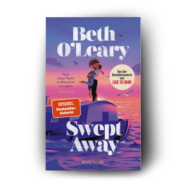 Außenansicht des Buches „Swept away – Nach dieser Nacht ist Abtauchen unmöglich“