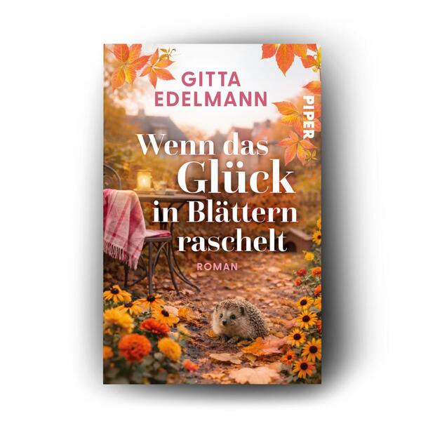 Außenansicht des Buches „Wenn das Glück in Blättern raschelt“