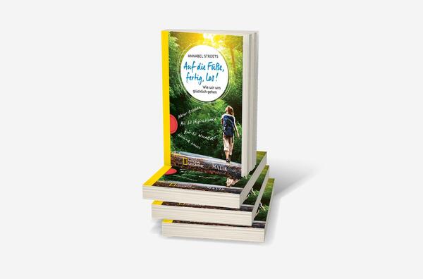 Bücherstapel des Buches „Auf die Füße, fertig, los!“