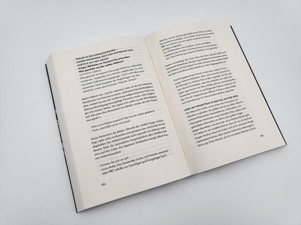 Innenansicht des Buches „Brandmal“