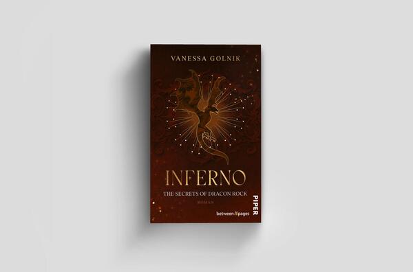 Außenansicht des Buches „Inferno – The Secrets of Dracon Rock“