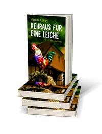 Bücherstapel des Buches „Kehraus für eine Leiche“