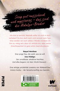 Rückansicht des Buches „Through my Window – Ich sehe nur dich“