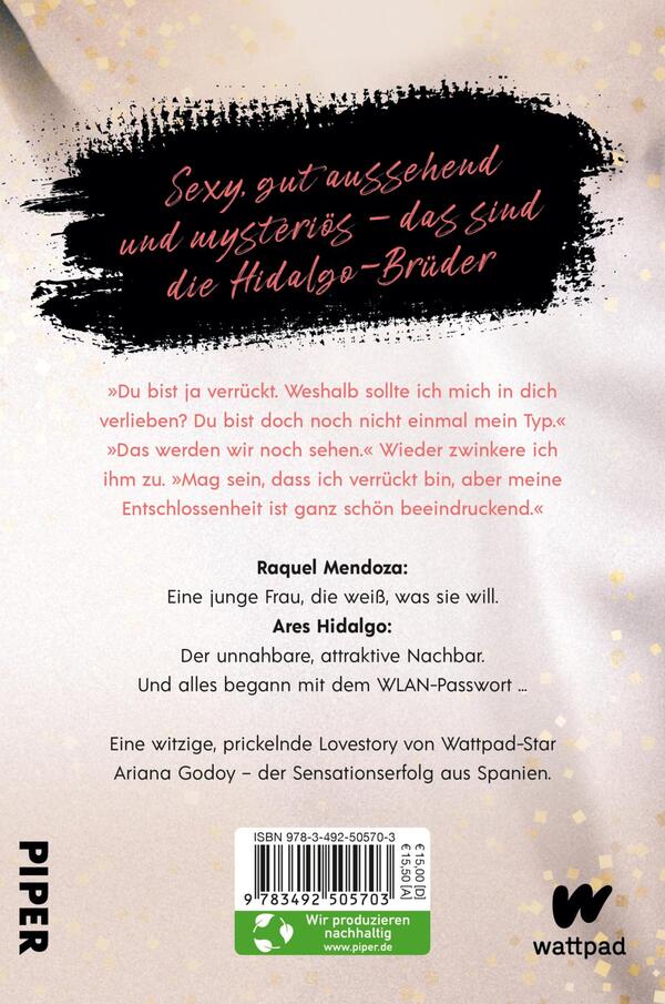 Rückansicht des Buches „Through my Window – Ich sehe nur dich“