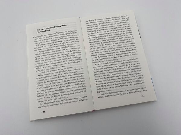 Innenansicht des Buches „Gebrauchsanweisung für Tokio und Japan“